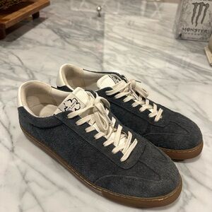 Men's Gray Suede Ted Baker Sneakers